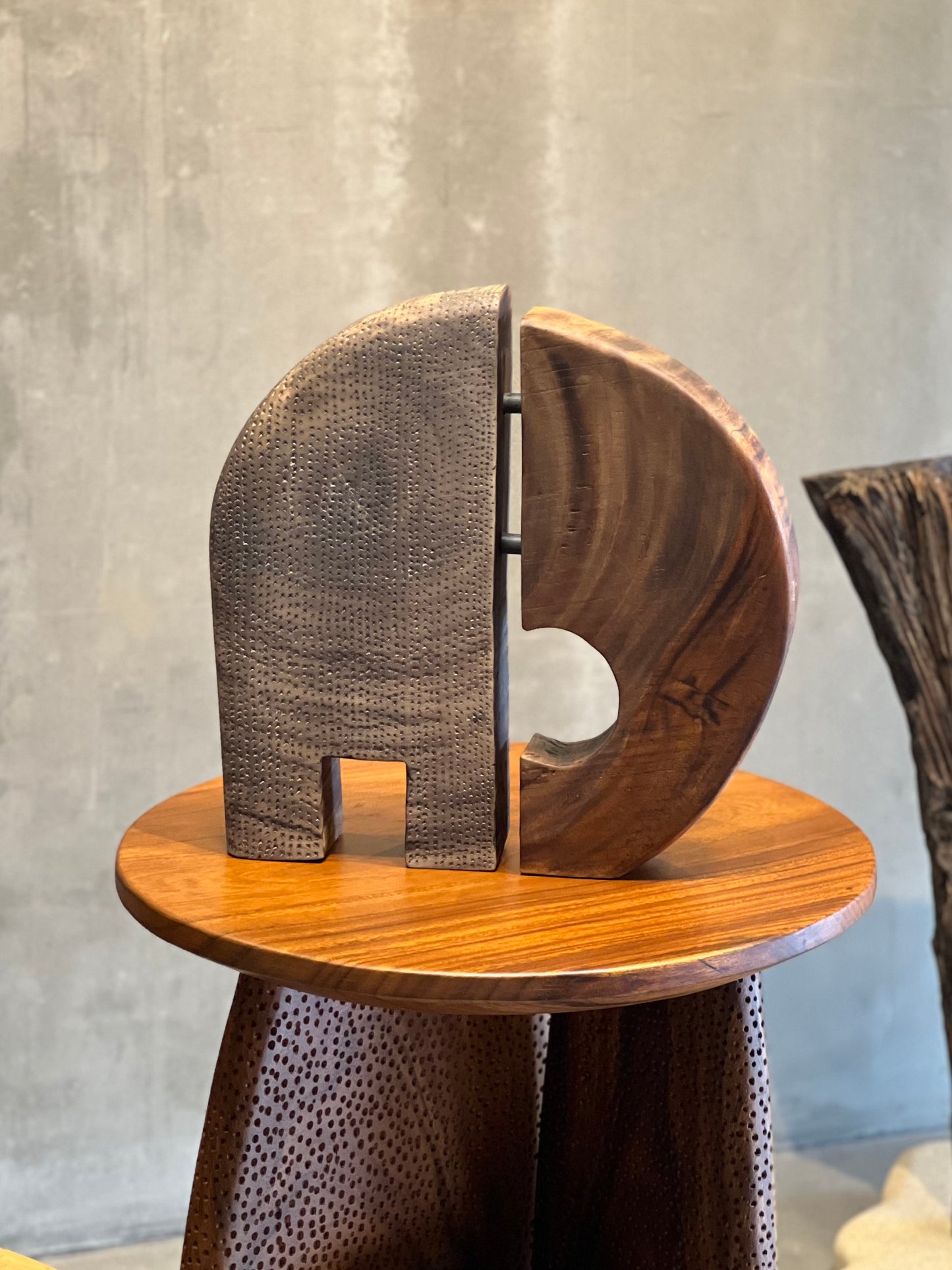 Tusker Arc Sculpture