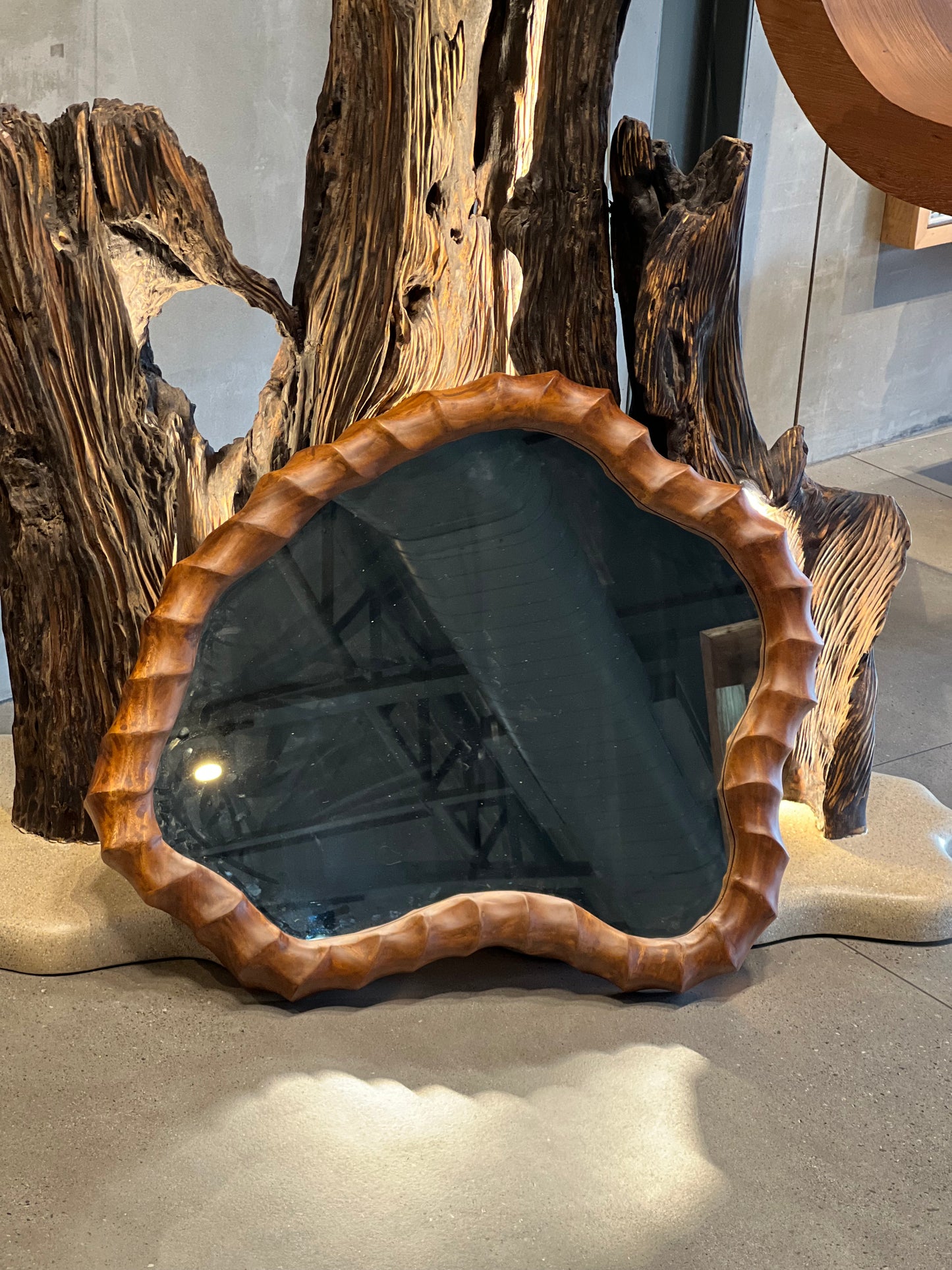 Bamboo Crest Mirror
