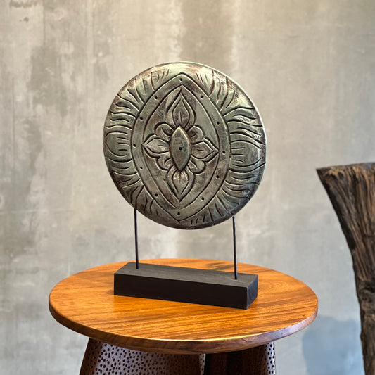 Rustic Crescent Sculpture