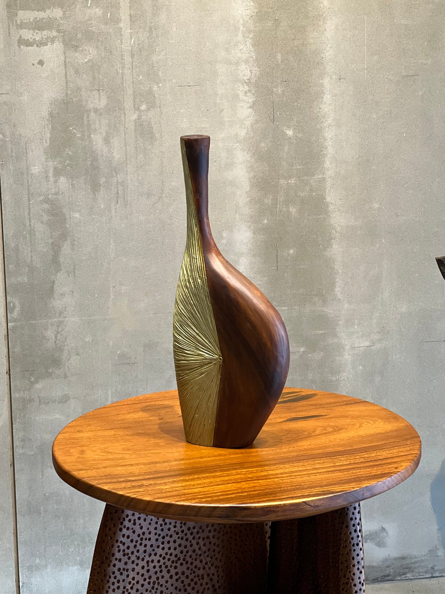 Gilded Flow Vase