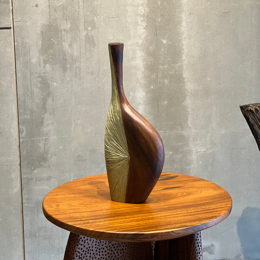 Gilded Flow Vase