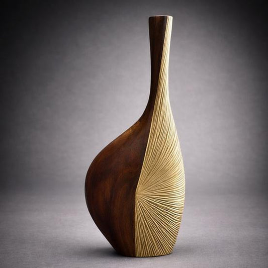 Gilded Flow Vase