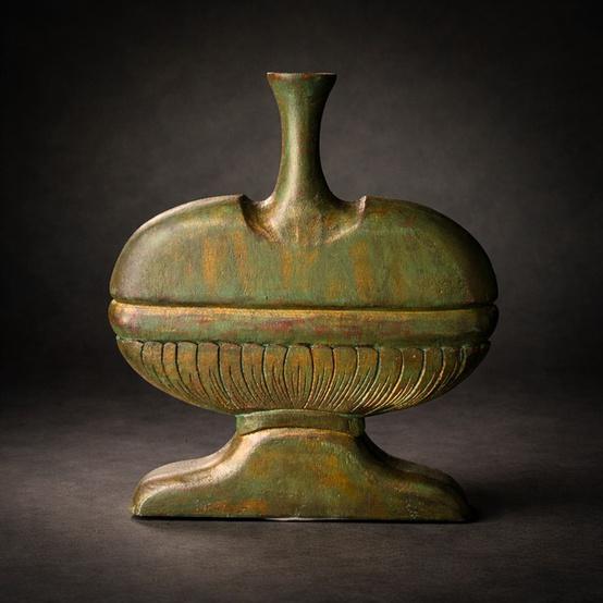 Verdant Relic Vase